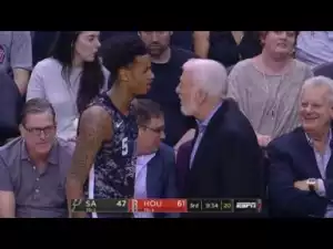 Video: Gregg Popovich 2 Timeouts in 30s, Yelled At Dejounte Murray
